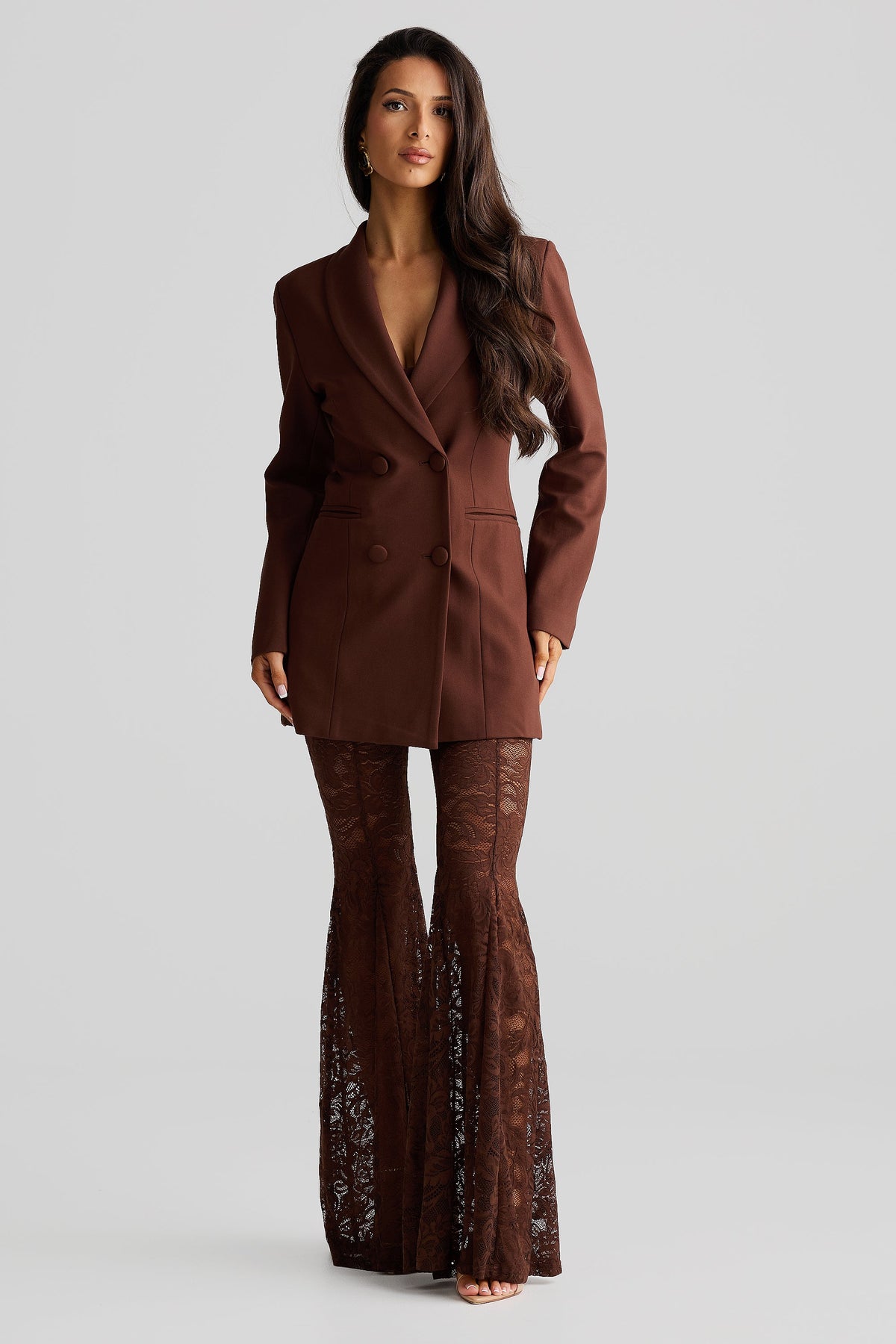 Delfina Pants – Espresso Brown