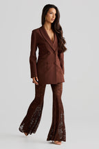 Sabrina Blazer – Espresso Brown