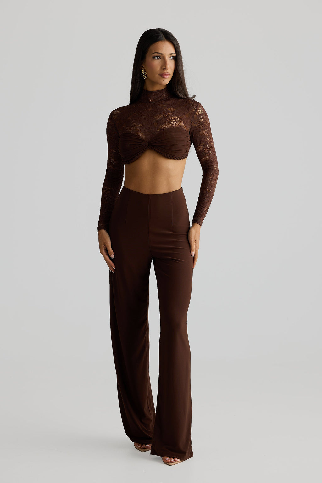 Sophie Pants – Espresso Brown