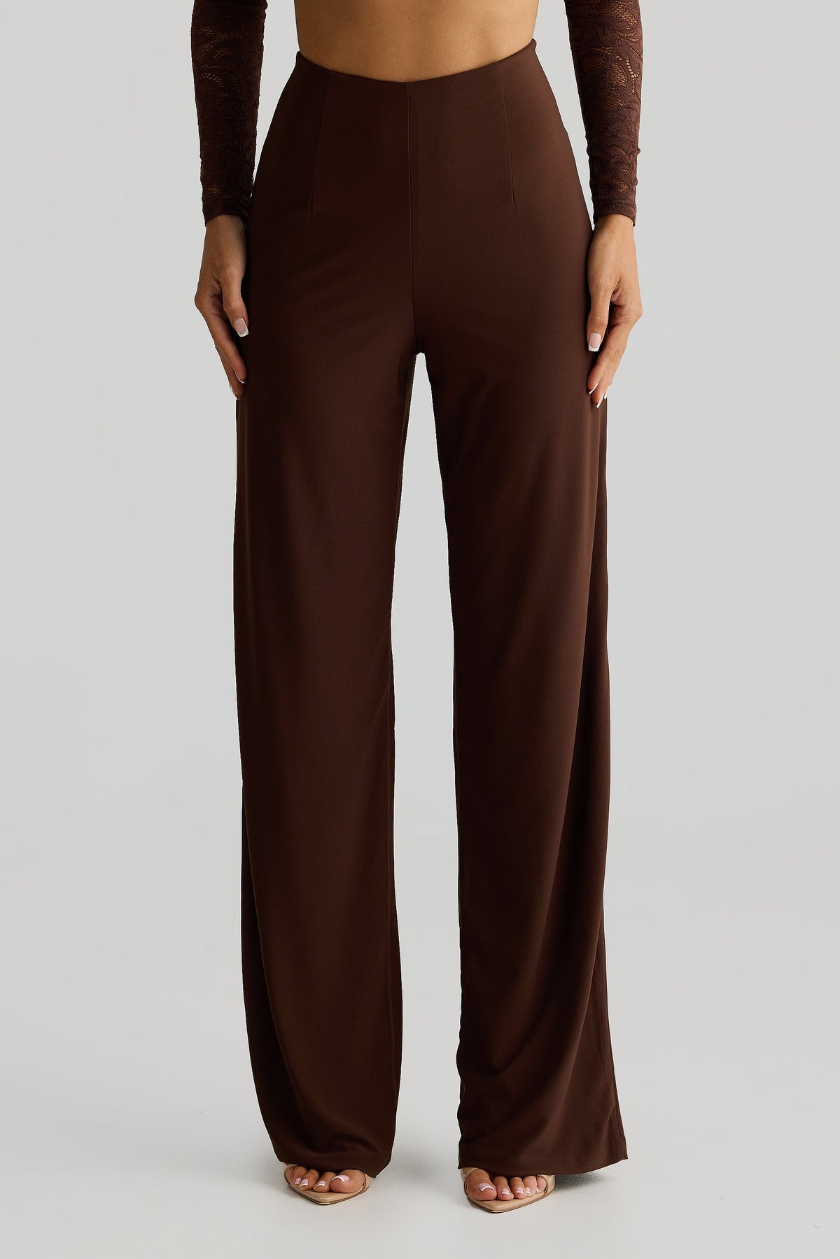 Sophie Pants – Espresso Brown