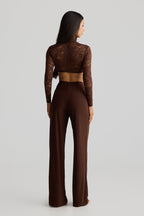 Sophie Pants – Espresso Brown
