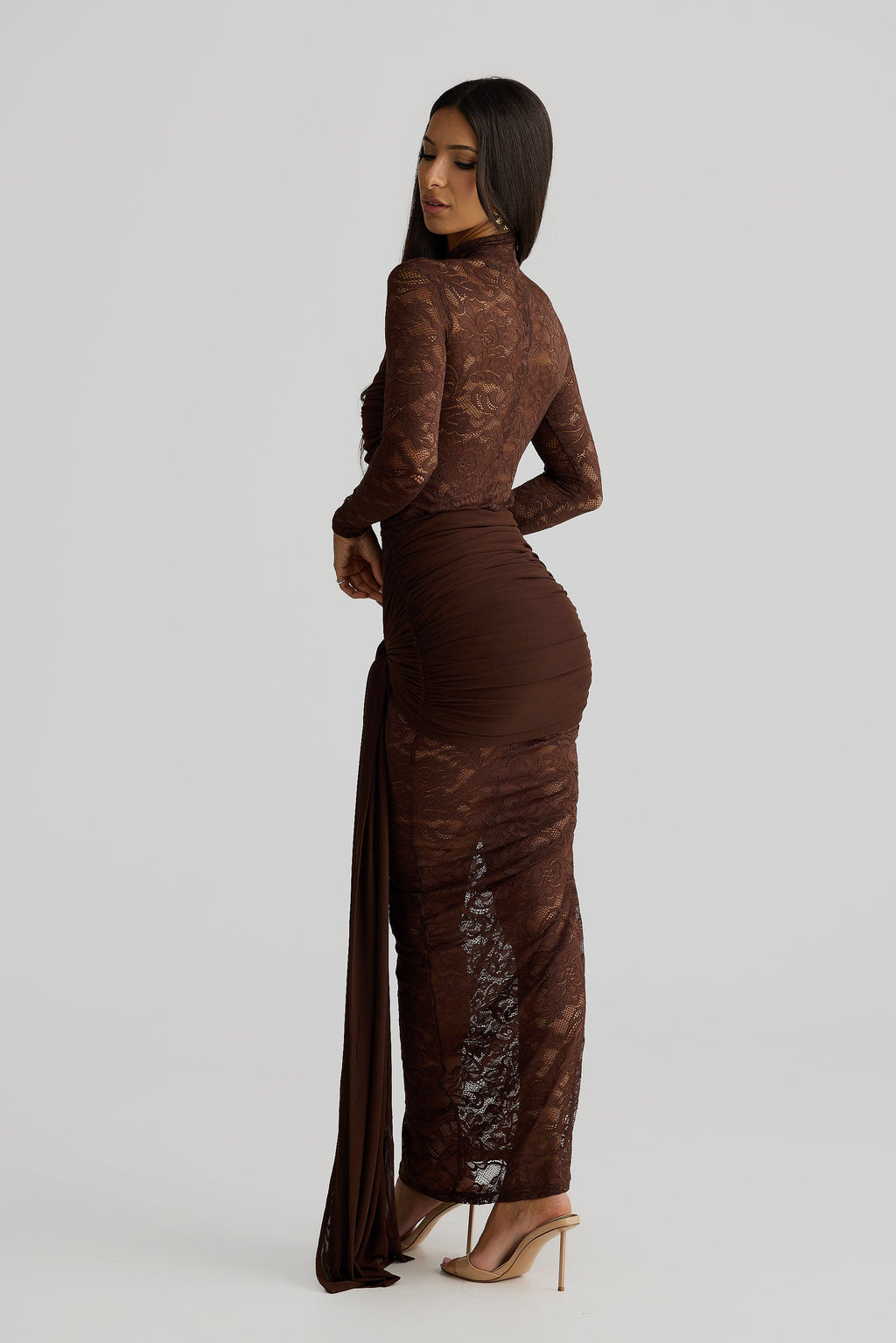 Clara Bodysuit – Espresso Brown
