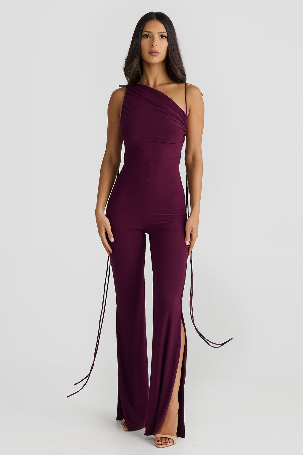 Selene Jumpsuit – Mulberry