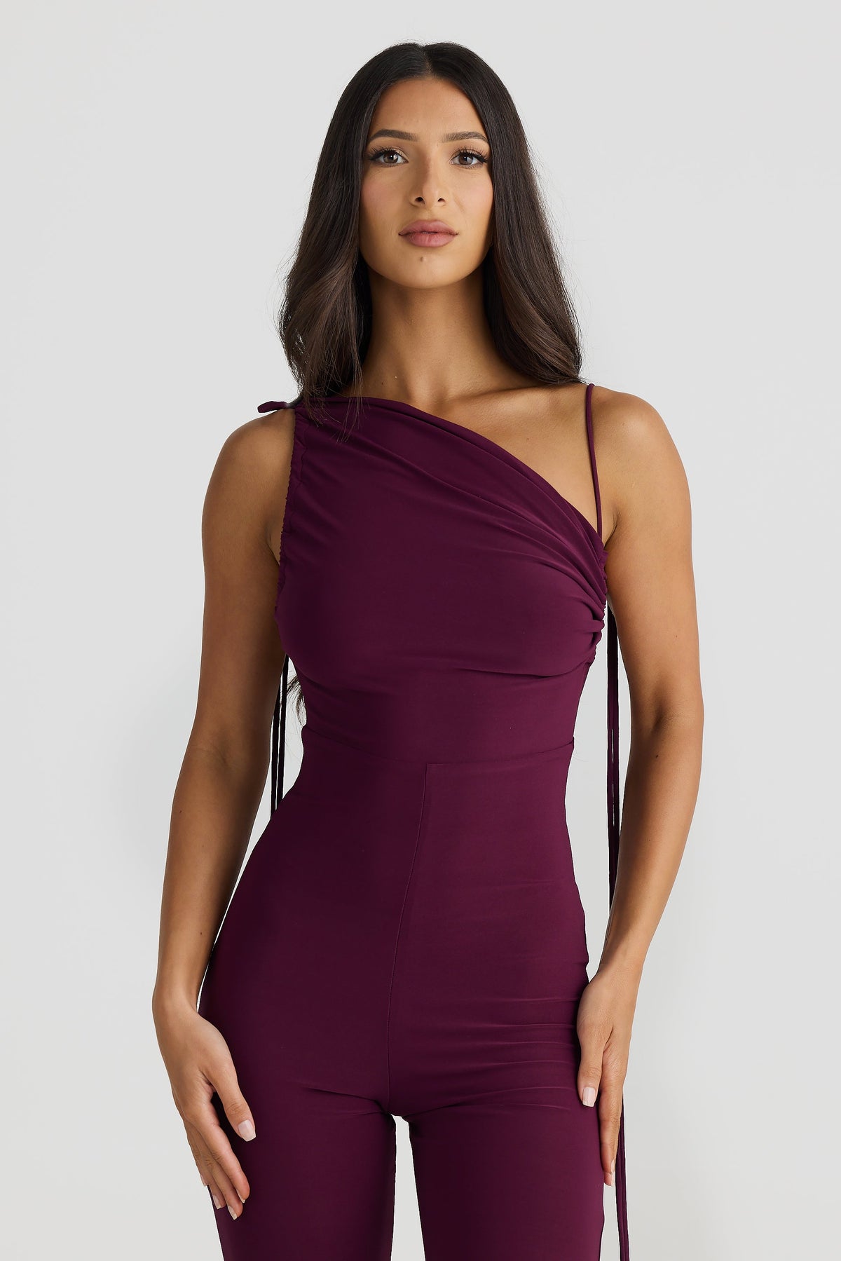 Selene Jumpsuit – Mulberry