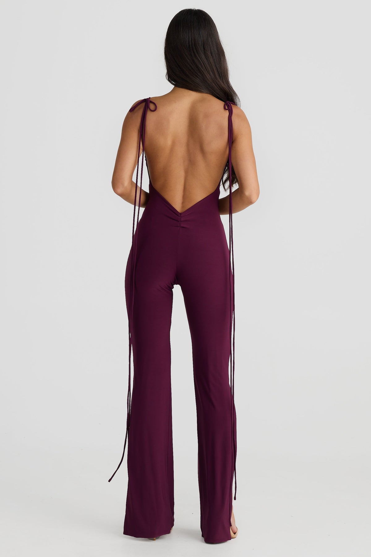 Selene Jumpsuit – Mulberry