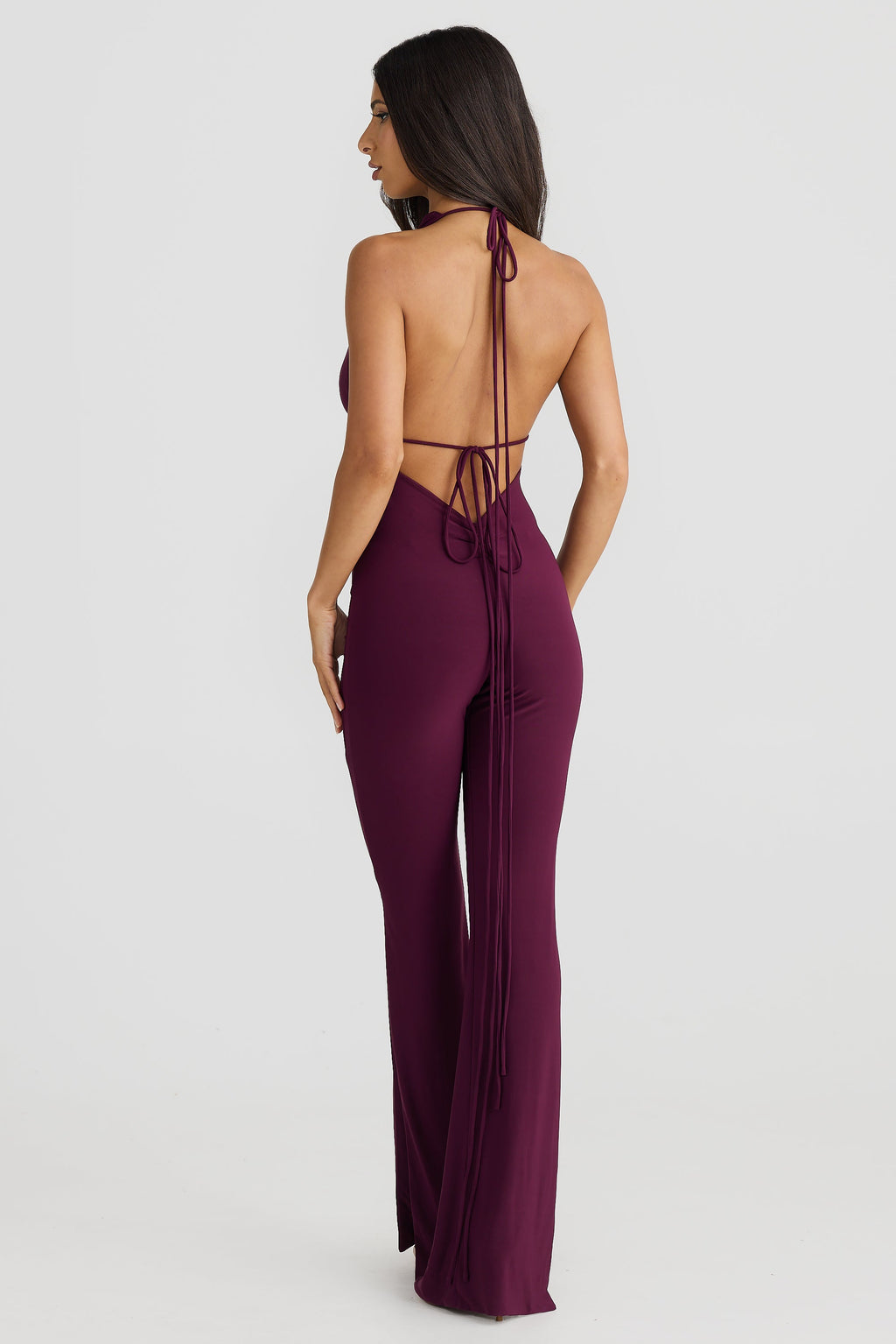 Selene Jumpsuit – Mulberry