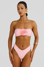 Elora Bikini Top – Blossom Pink