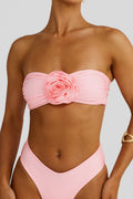 Elora Bikini Top – Blossom Pink