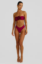 Elora Bikini Bottom – Berry