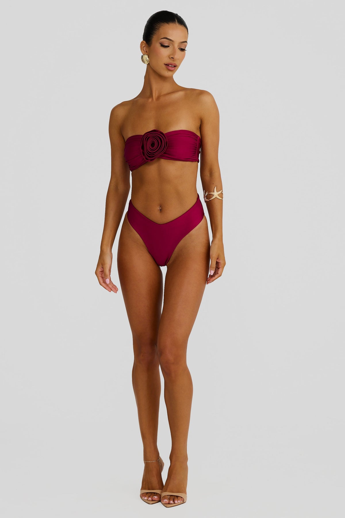 Elora Bikini Bottom – Berry