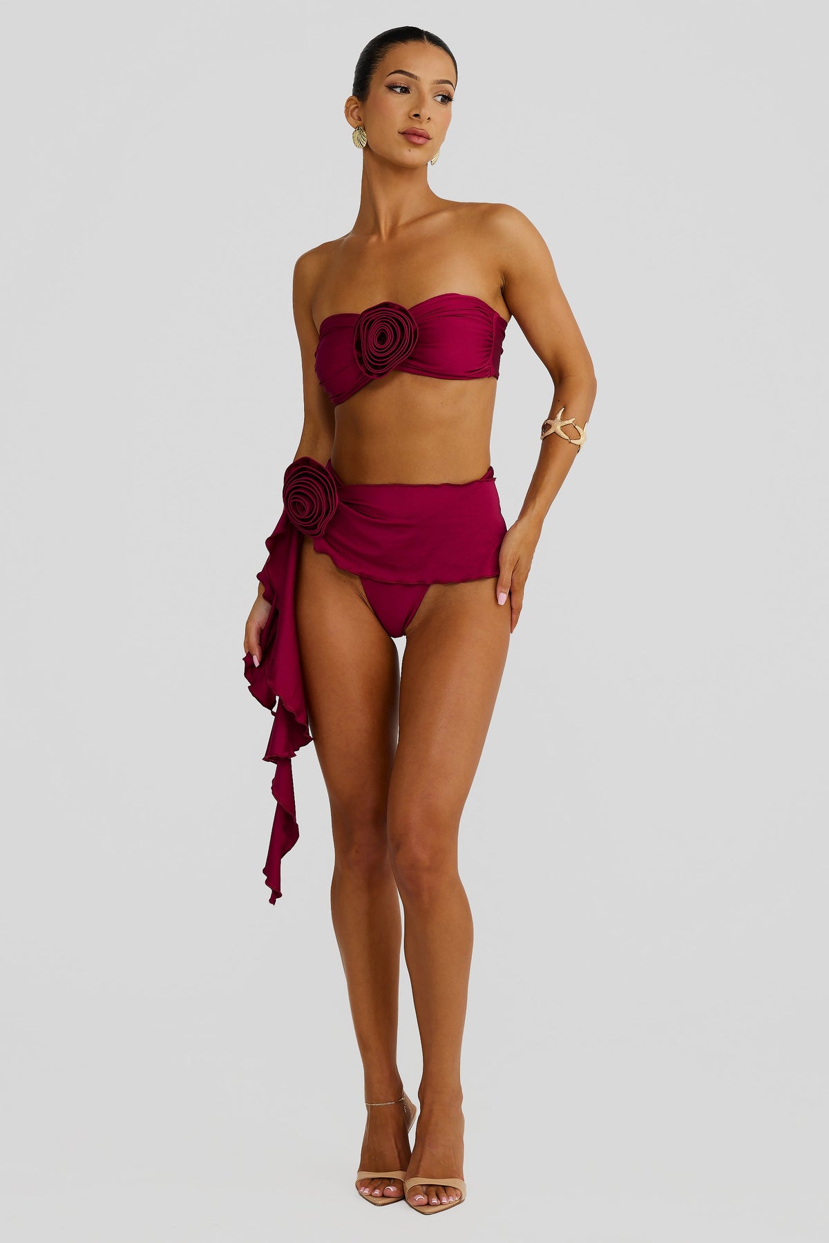 Elora Bikini Bottom – Berry