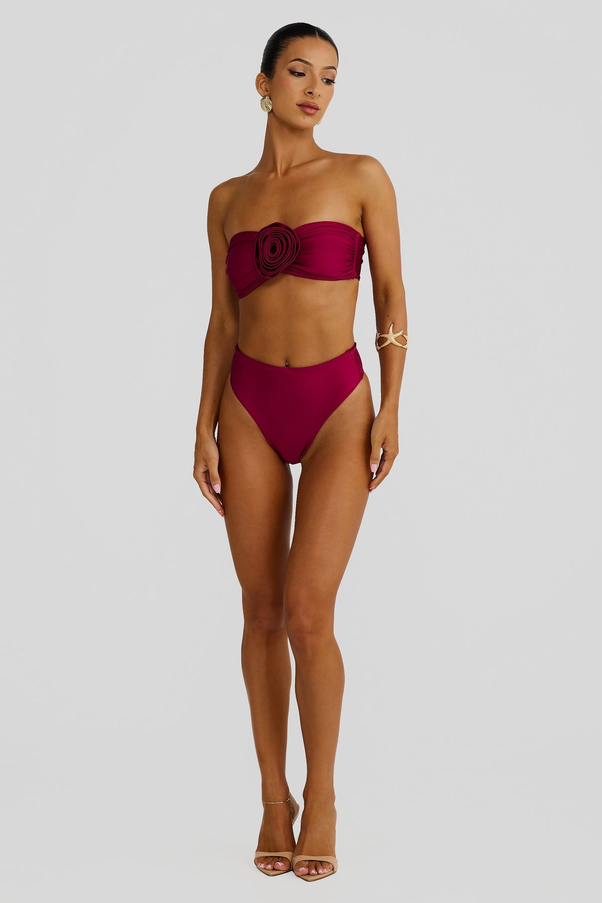 Elora Bikini Bottom – Berry